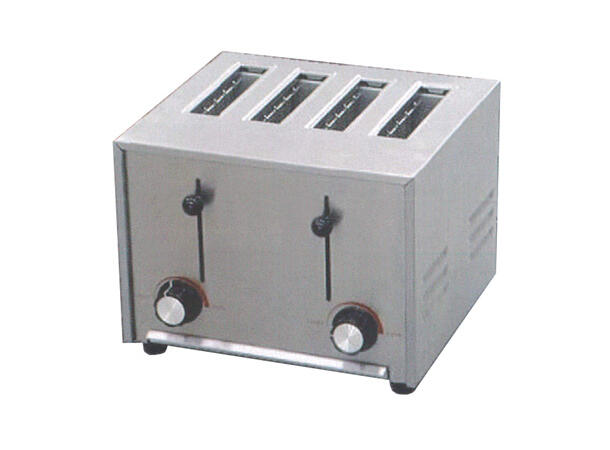 Toaster for 4 skiver BxDxH: 30 x 33 x 22 cm
