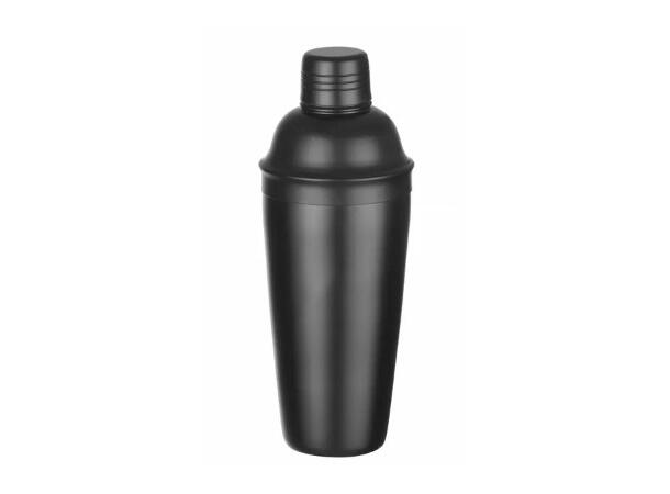 Cobbler shaker, svart 3 deler, 0,75 liter