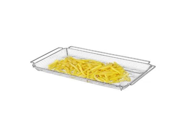 Pommes frites kurv til ovn GN 1/1 40 mm, rustfritt stål