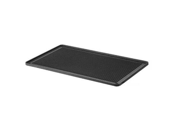 Grill plate, rillet GN 1/1 15 mm, aluminium