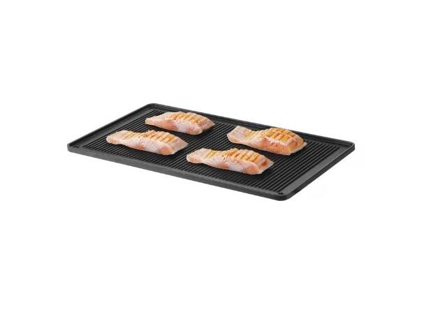 Grill plate, rillet GN 1/1 15 mm, aluminium