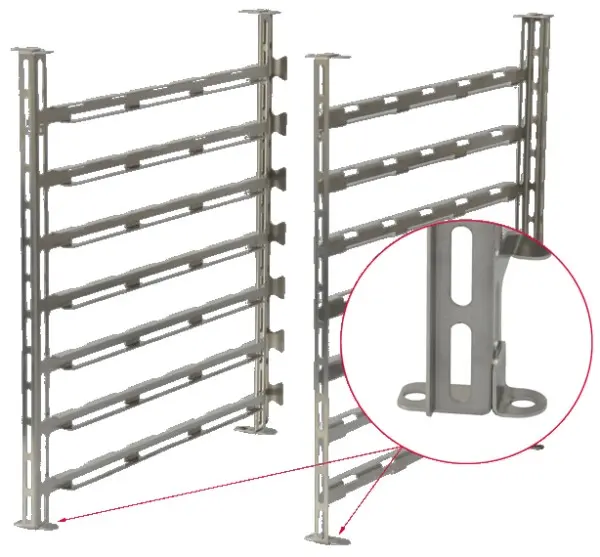 Pizza rack for Eloma kombiovner. Eloma Genius 6-11 