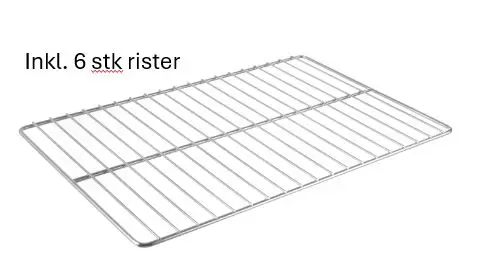 Pizza rack for Eloma kombiovner. Eloma Genius 6-11 