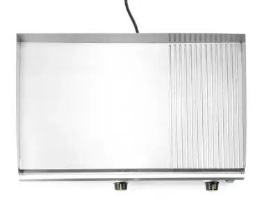 Flatgrill, Kitchen line 2/3 glatt, 1/3 rillet 