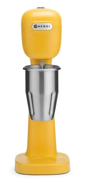 Milkshake mixer yellow BPA-free Design by Bronwasser 