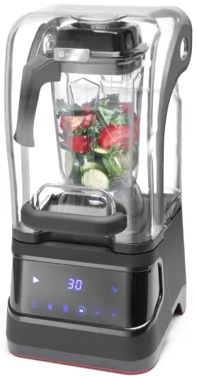 Digital blender med støydeksel 2,5 liter BPA FRI 