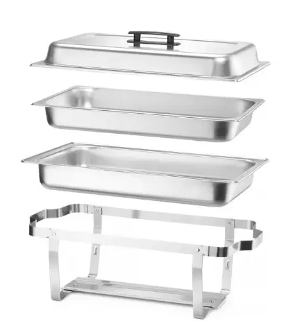 Chafing dish 1/1 gn, sett 