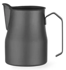 Melkemugge, matt svart 0,7 liter