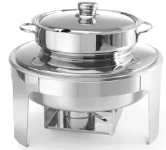 Suppe chafing dish, blank overflate 10 liter