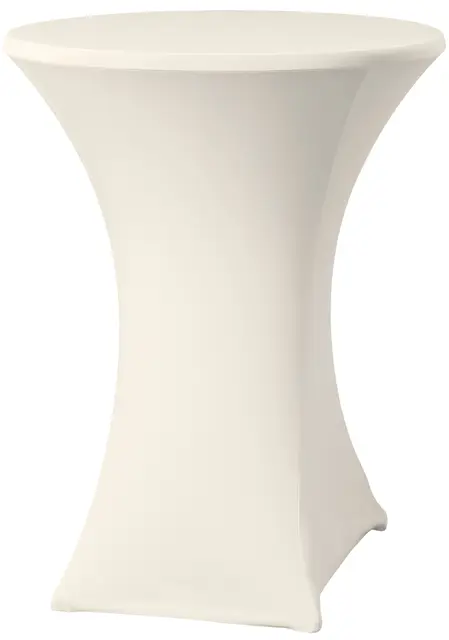 Rundt bordtrekk, Cream Ø 70-85x115 cm 