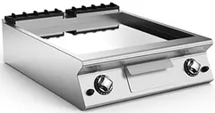 Gassflatgrill Chrome, 2 stekesoner