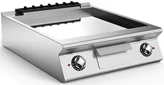 Flatgrill Chrome, 2 stekesoner