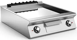 Flatgrill Chrome, 2 stekesoner 