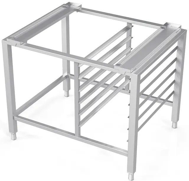 Stativ for ovner med rack for 1/1 GN BxDxH: 72x65x75cm 