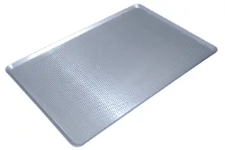 Bakebrett&#160;aluminium, perforert BxDxT: 60x40x0,14cm