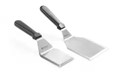 Stekespade for hamburger, svart 10,8x31,3 cm