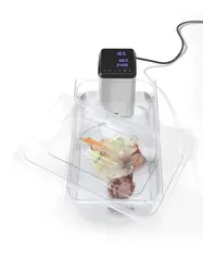 Lokk, sous vide-stickfordypning, transpa 1/2 GN