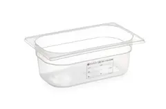 HACCP kantine 1/4 GN, transparent 200 mm