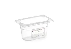 HACCP kantine 1/9 GN, transparent 100 mm