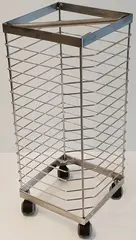 Rack for 15 pizzapanner &#248;40cm LxDxH: 31,5x31,5x78cm