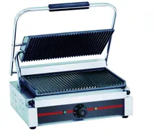 Pressgrill medium Rillet topp og bunn