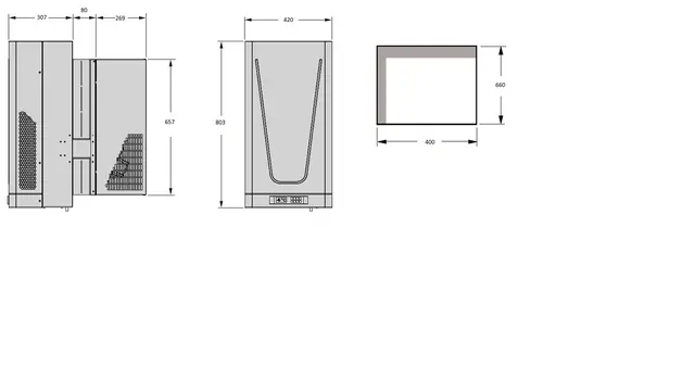 Fryseaggregat For romstørrelse 2 - 5 m3 