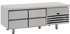 Grillfrysebenk 4 skuffer LxDxH: 160x70x60 cm